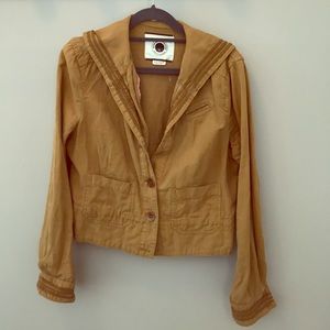 Tan Anthropologie jacket / blazer size 6